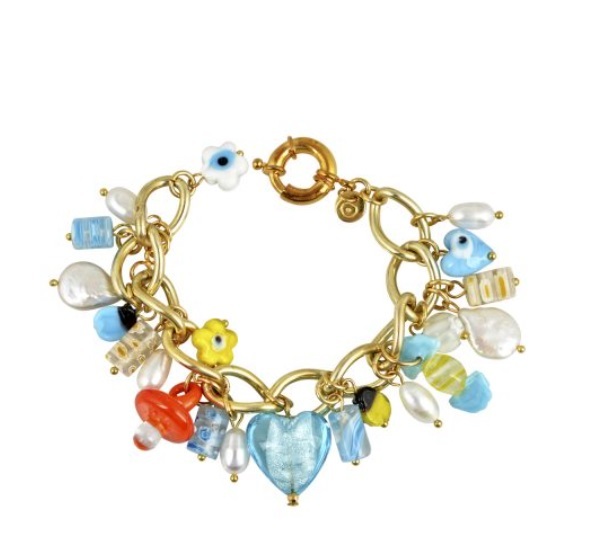 1MY0607-029 [MAYOL] Candy Crush Bracelets Gold #B01 (A-LX-E)