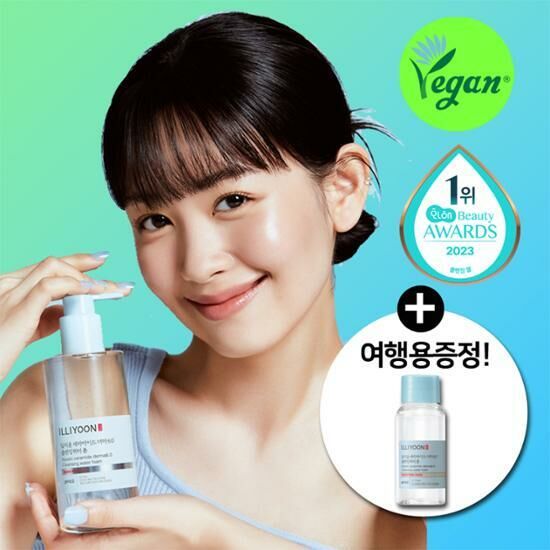 ILLIYOON Ceramide Derma6.0 Cleansing Water Foam 250ml [Olive Young Planning Set]