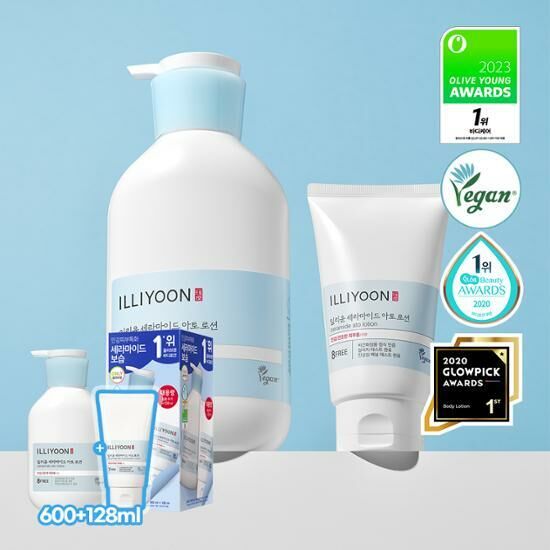 ILLIYOON Ceramide Ato Lotion 600ml [Olive Young Planning Set]