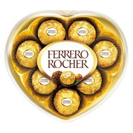 【金莎】(T8)心型巧克力8顆入