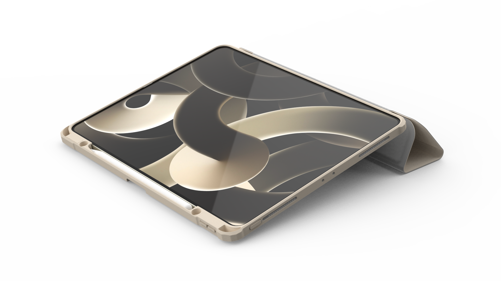 Hipporizz | Origo iPad 晶透筆槽防摔殼 | iPad保護殼