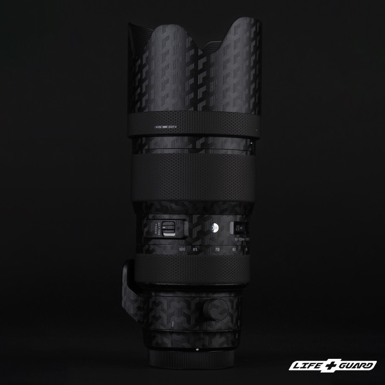 LIFE+GUARD 鏡頭貼膜安裝示意，適用 SIGMA 50-100mm F1.8 DC HSM  Art