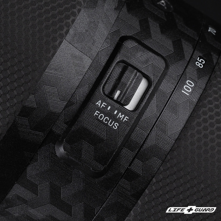 LIFE+GUARD 鏡頭貼膜安裝示意，適用 SIGMA 50-100mm F1.8 DC HSM  Art