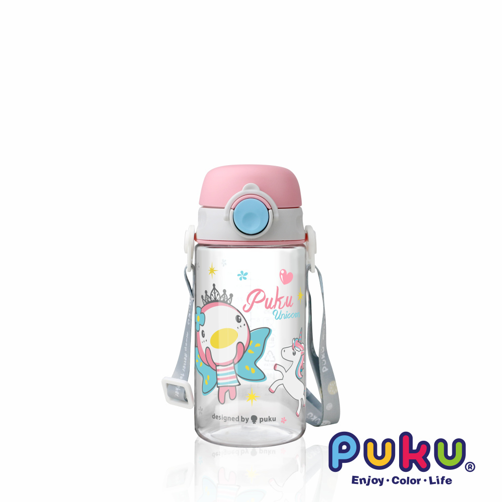 Tritan直飲水壺330ml-彩虹馬(P14739)