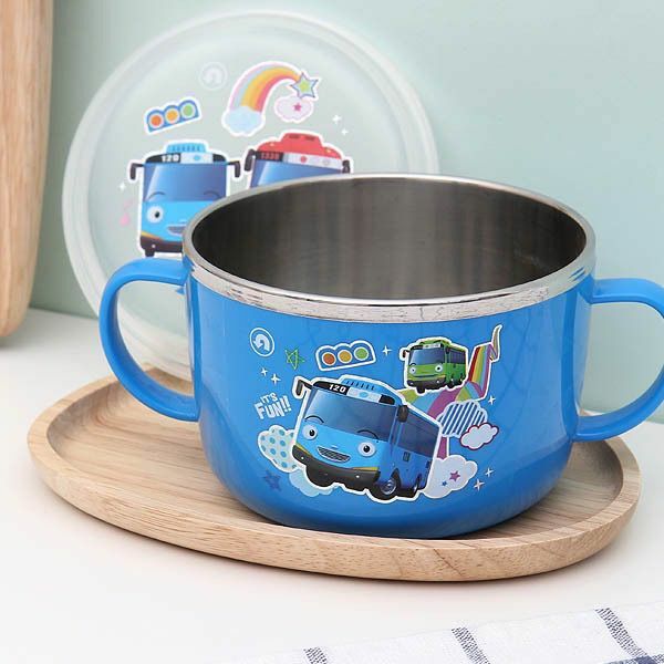 Tayo 密封蓋不銹鋼湯碗600ml