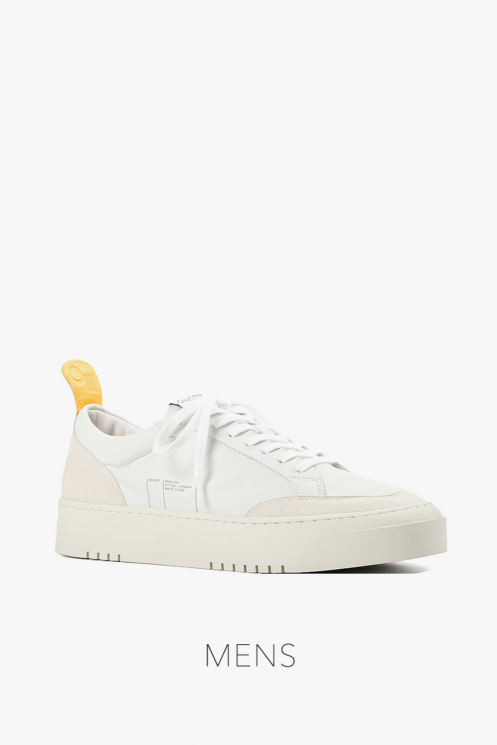 LONDON MENS 羊皮撞色男鞋