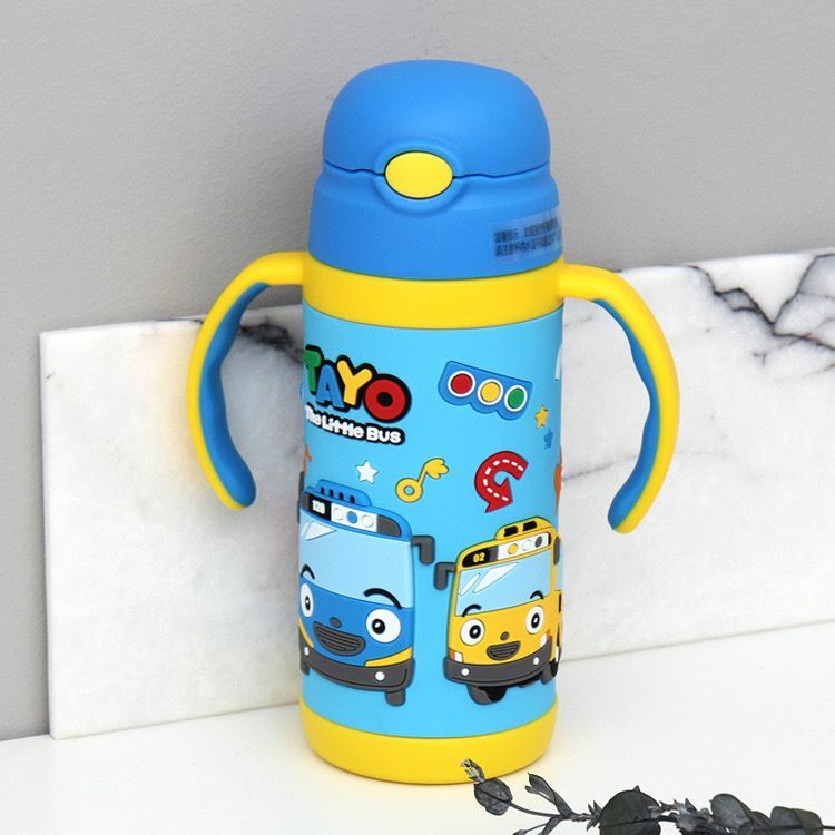 Tayo 立體3D不銹鋼保溫杯380ml