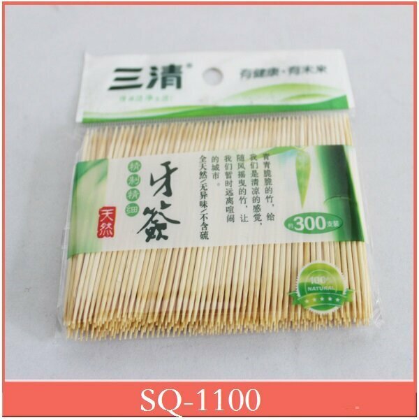 Bamboo Toothpick Fruit Pick (2 types of packages are randomly distributed)( Item No.:SQ-1100)