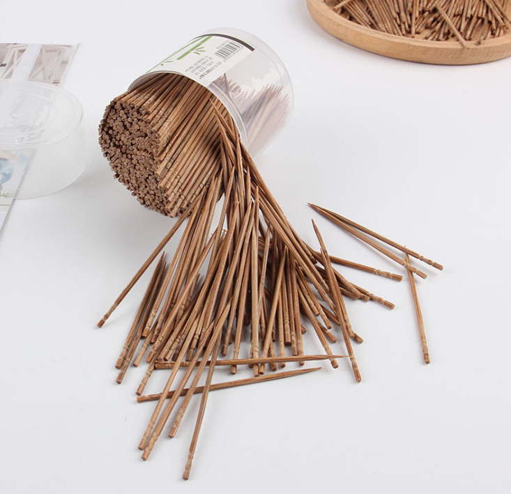 Carbonized Bamboo Toothpicks/Toothpicks (800pcs)