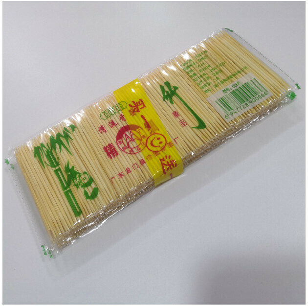 熱賣袋裝竹牙籤 毛竹雙頭細牙籤（0066清流（三合一）套）