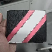 [IMPERFECTION] MICHAEL KORS MEN'S WALLET WITH CARD SLOT, BLACK, 196163790213 [FINAL SALE] (SDF1439)