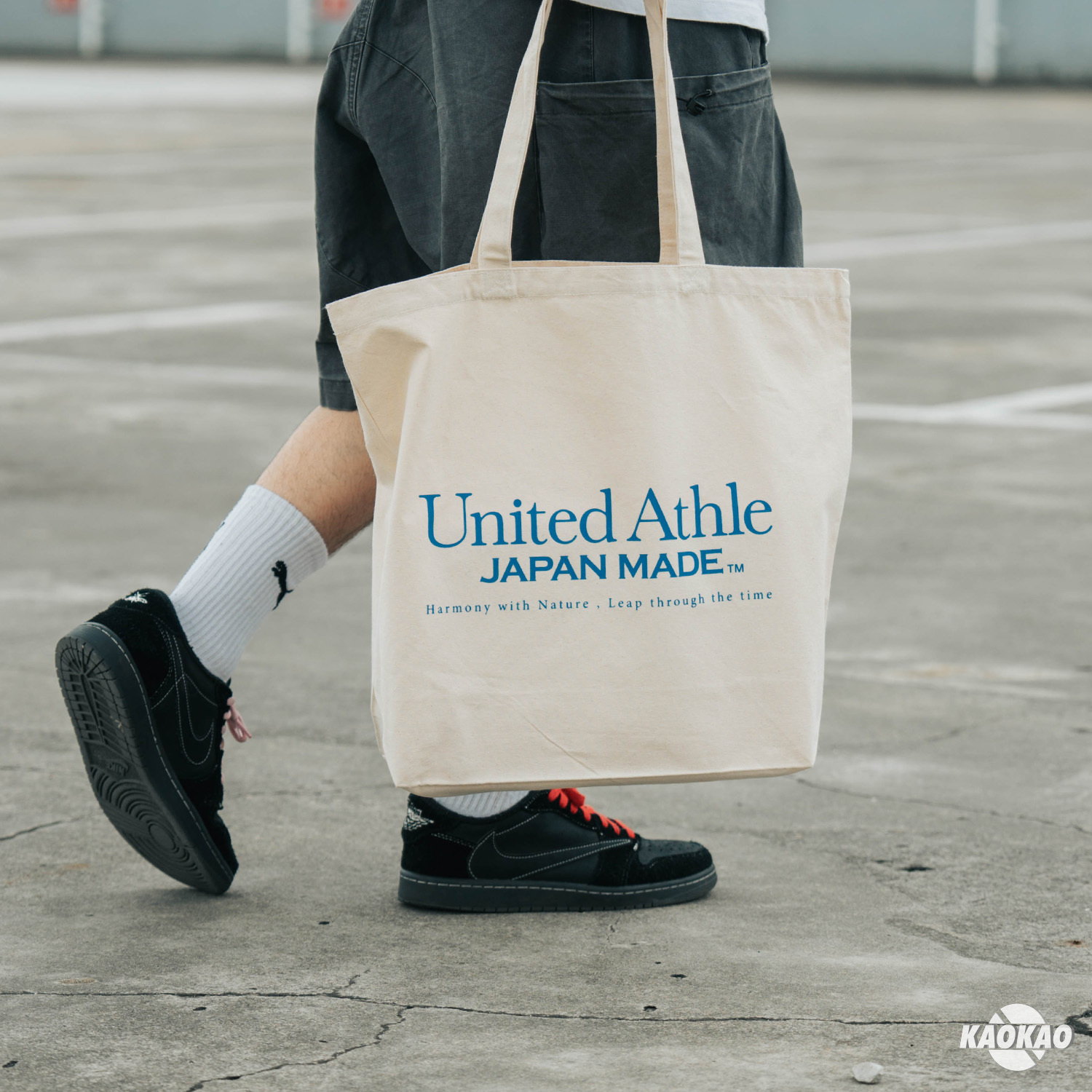 日本製造United Athle "JAPAN MADE" 極致吊織系列 帆布托特包