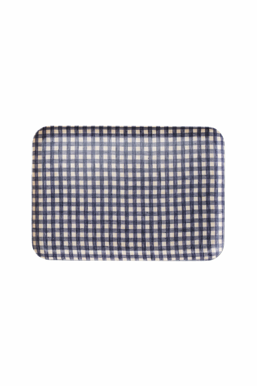 fog-亞麻面托盤M / 螺甸紫嘉頓格紋