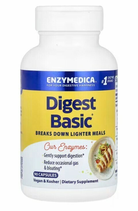Enzymedica 基礎消化酶 90 粒 (2026/4/30 前食用最佳)