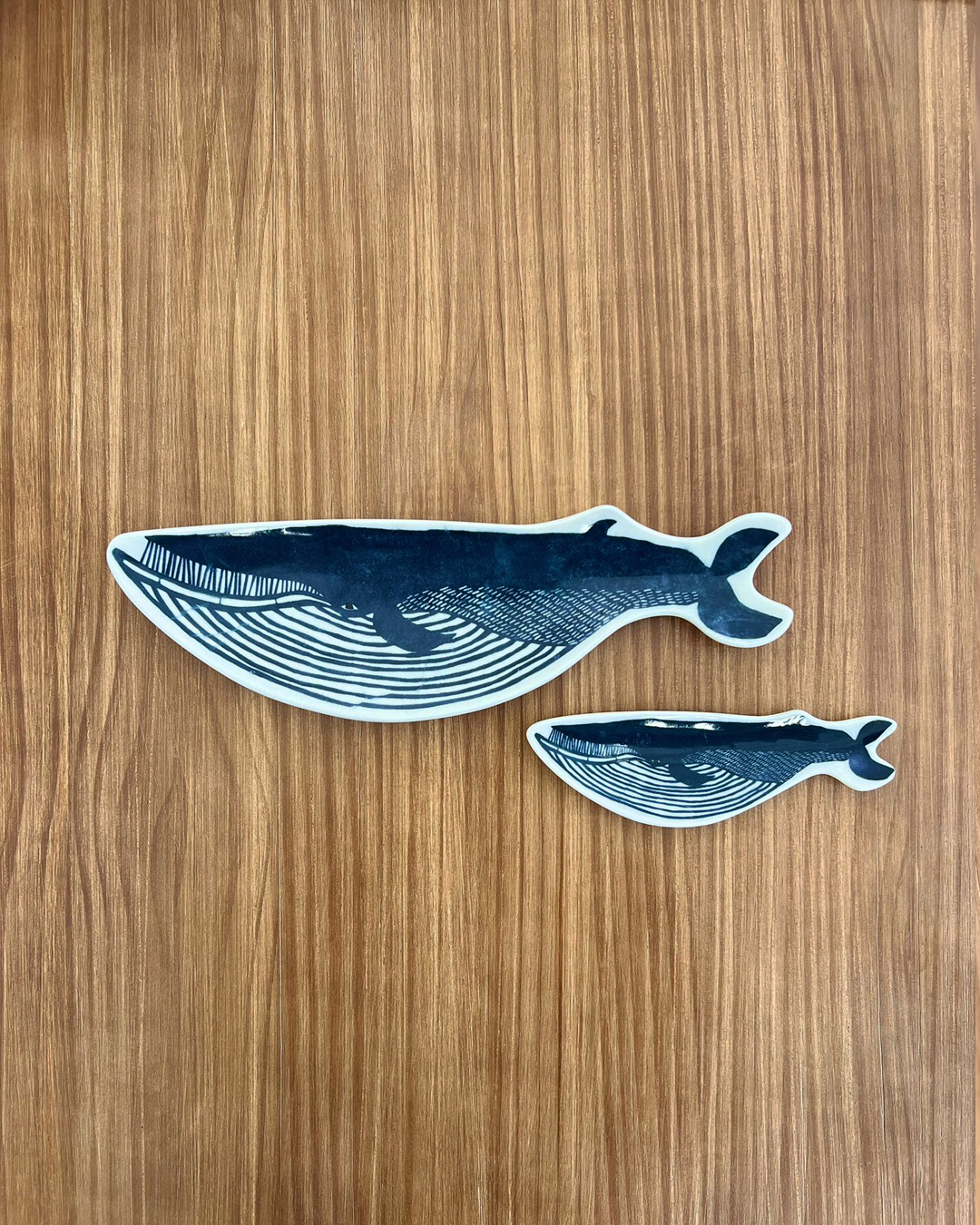印判手 鯨魚豆皿｜倉敷意匠 x kata kata