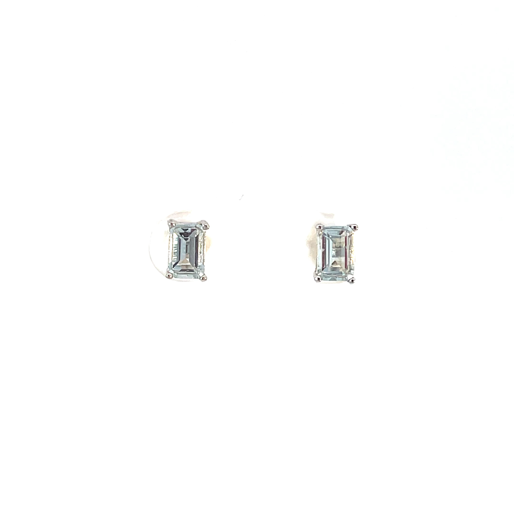 T511藍托帕石耳環