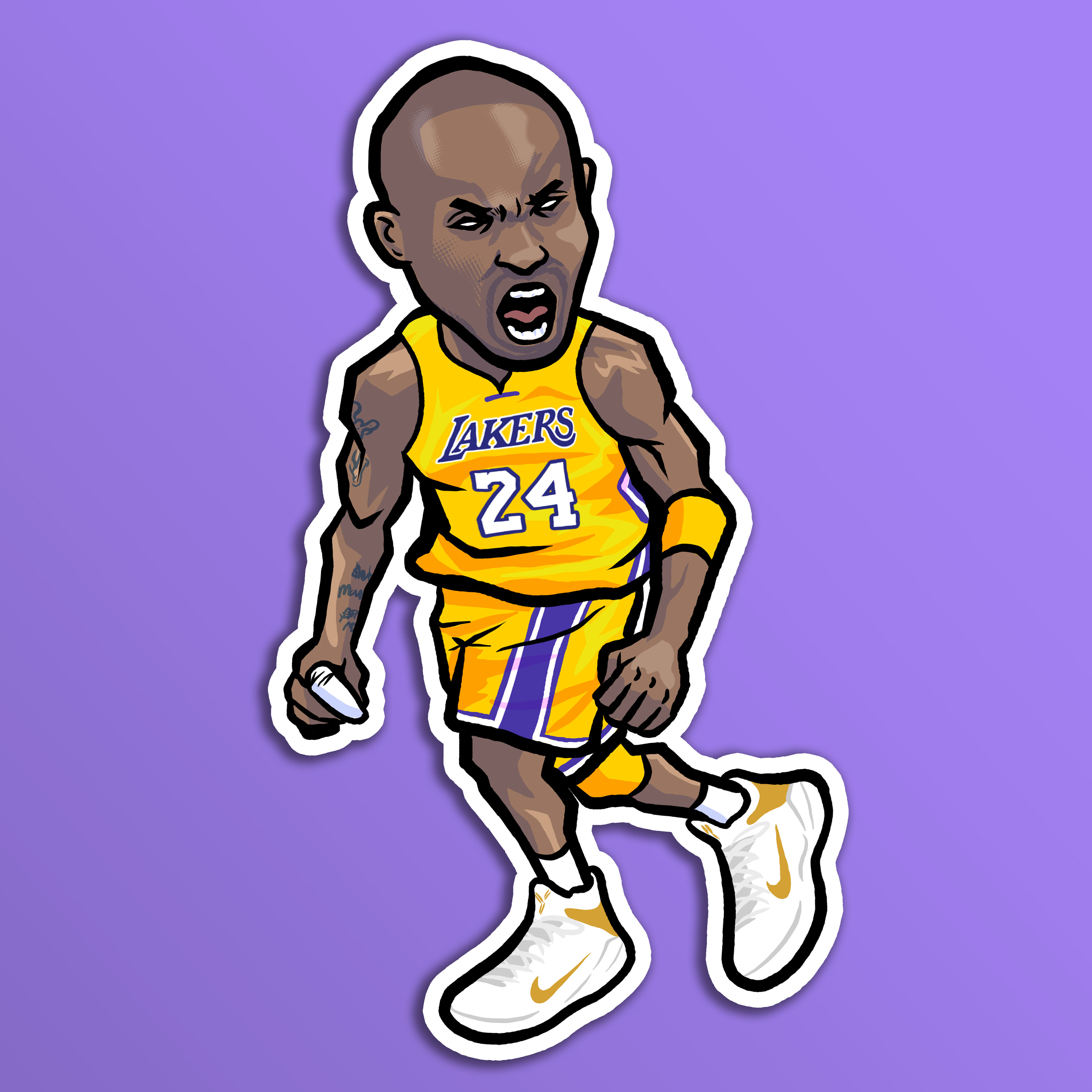 Lakers 09 貼紙