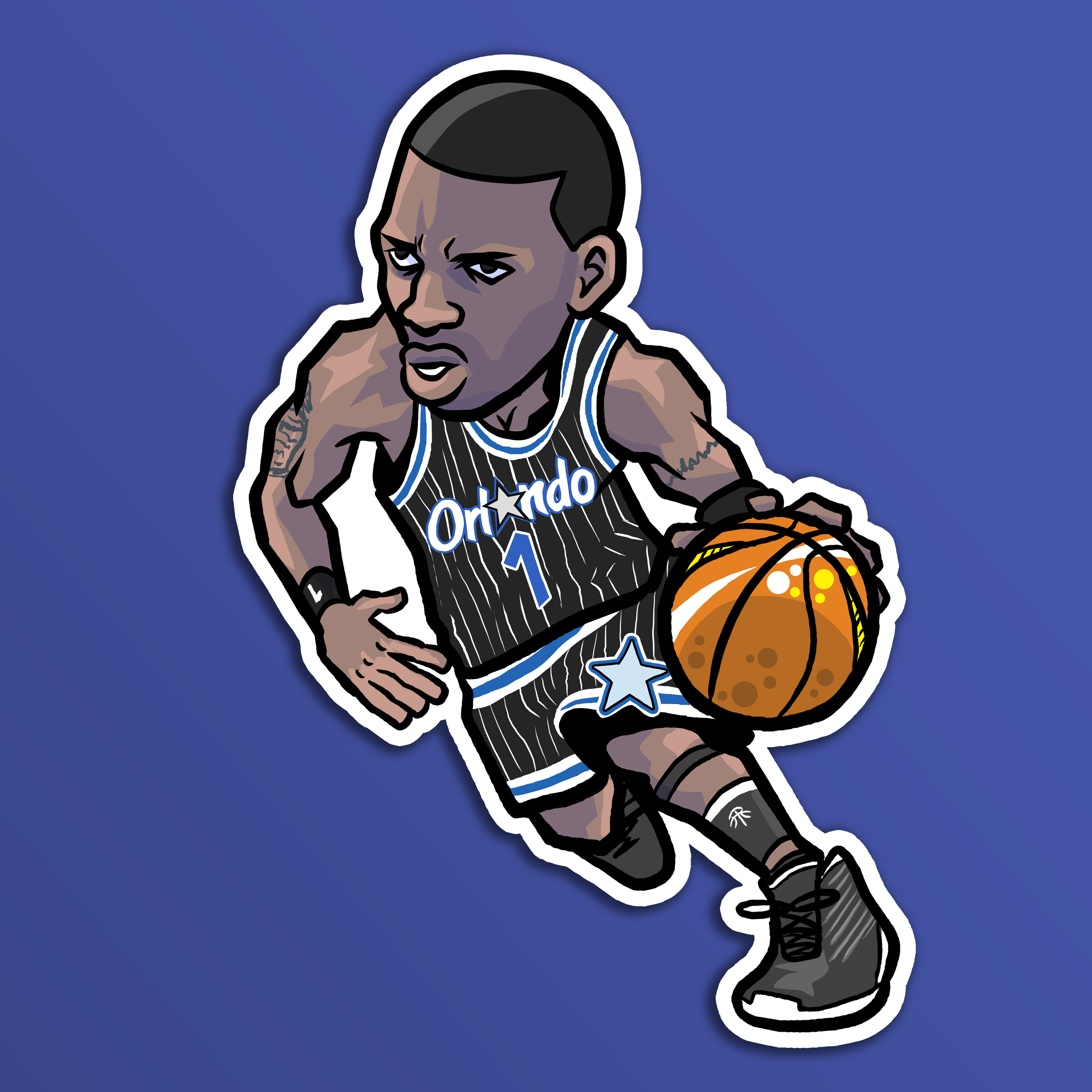 Tracy McGrady 貼紙