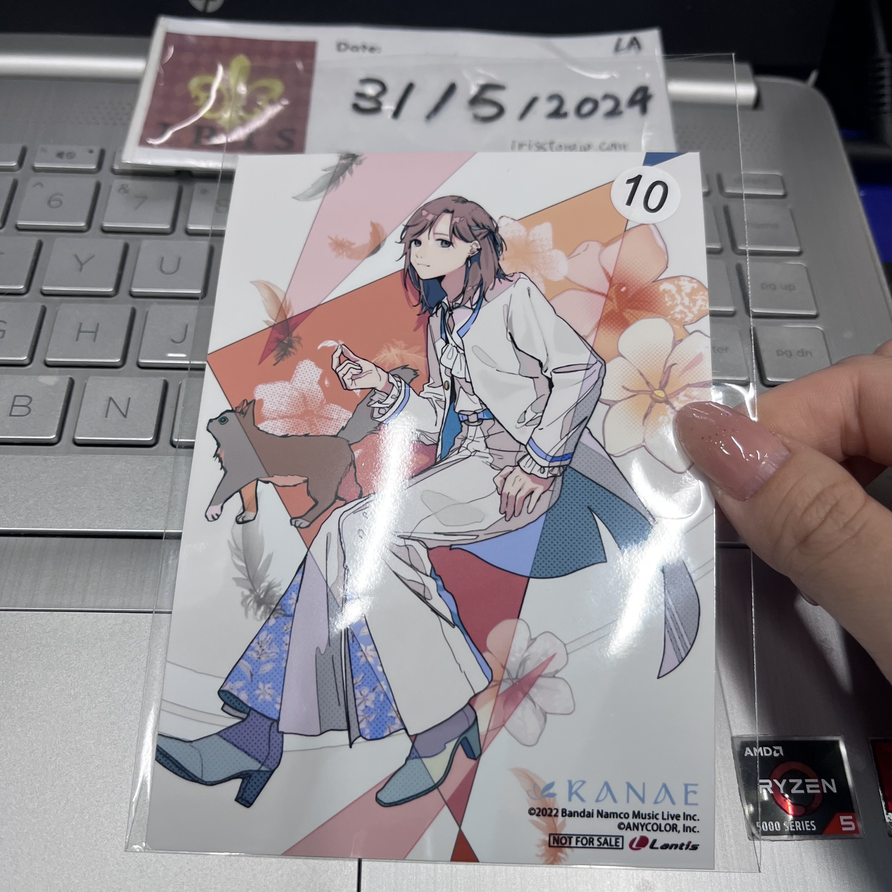 彩虹社 叶 相卡 cr