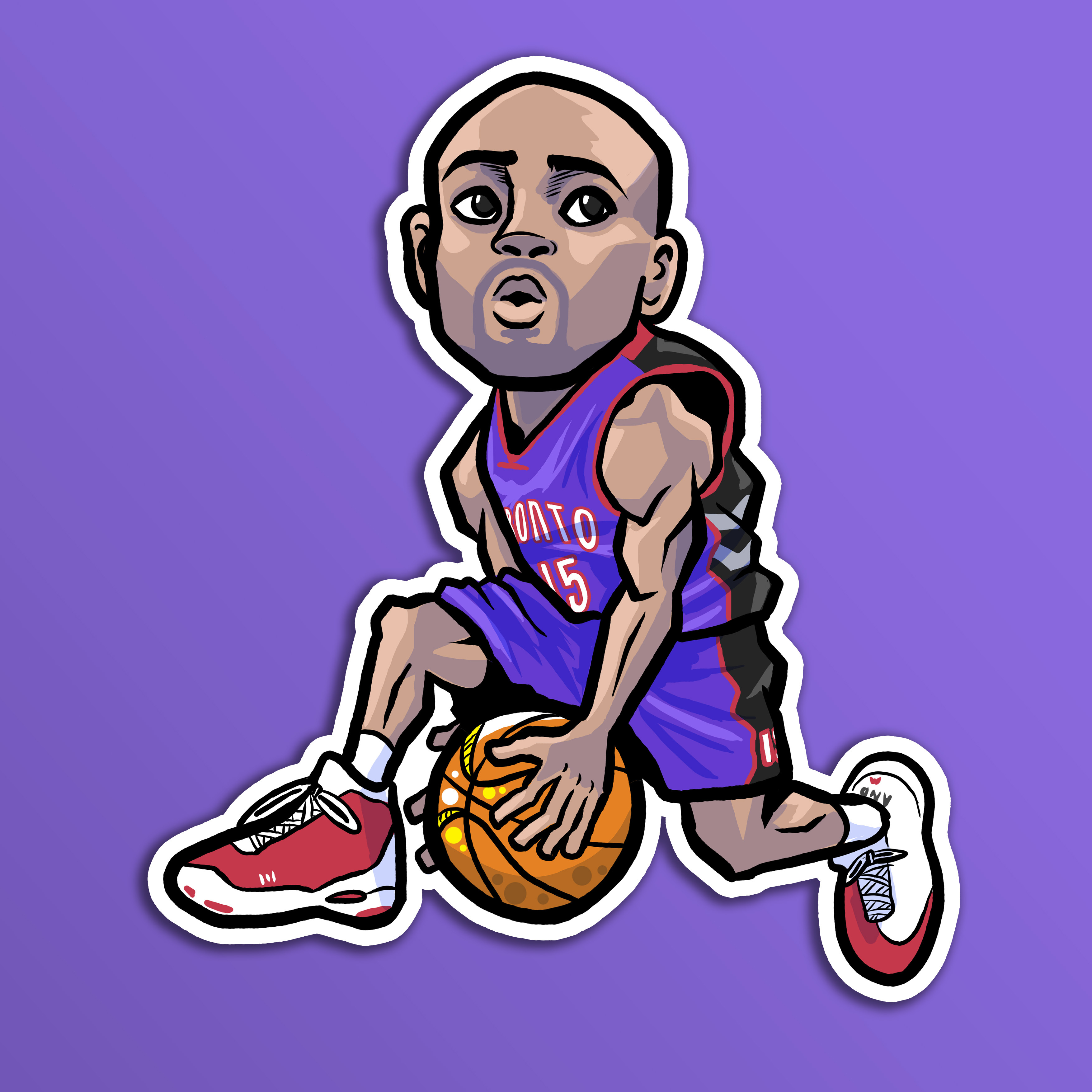 Vince Carter 貼紙