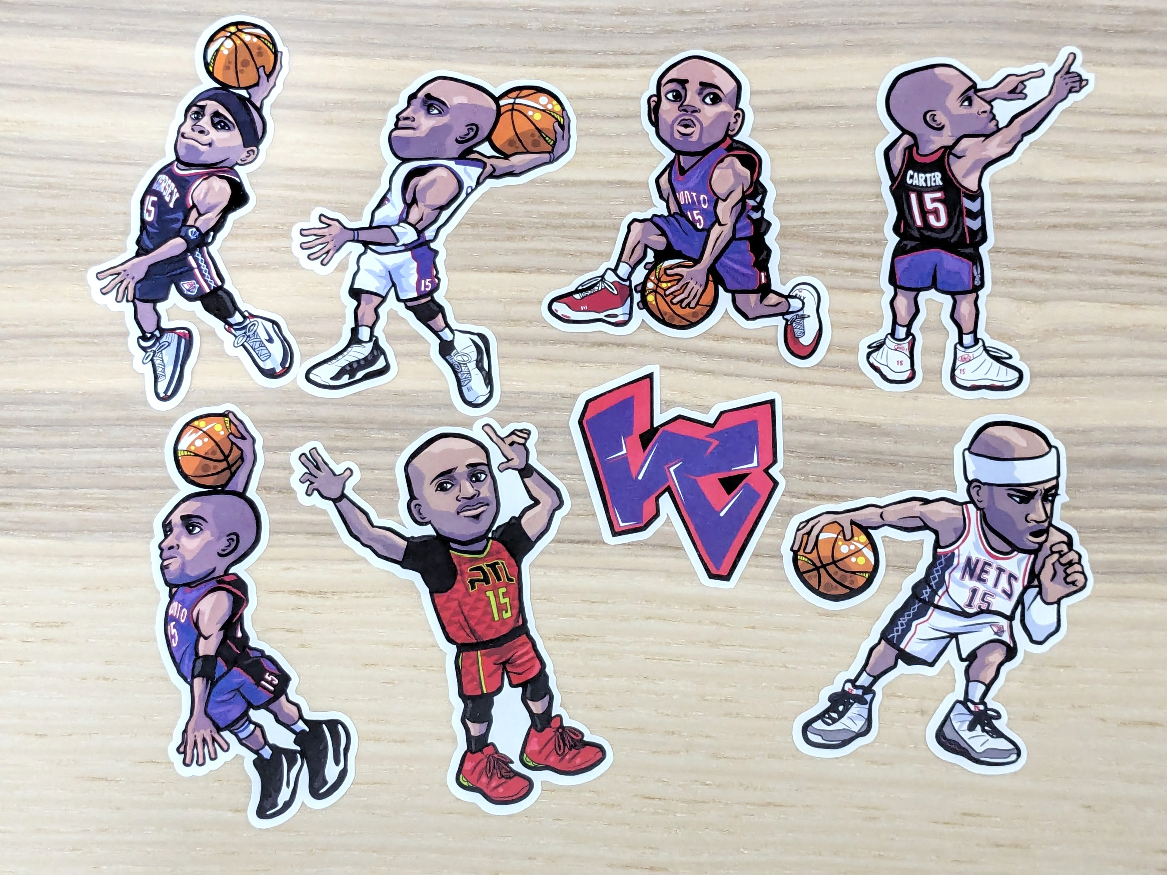 Vince Carter 貼紙