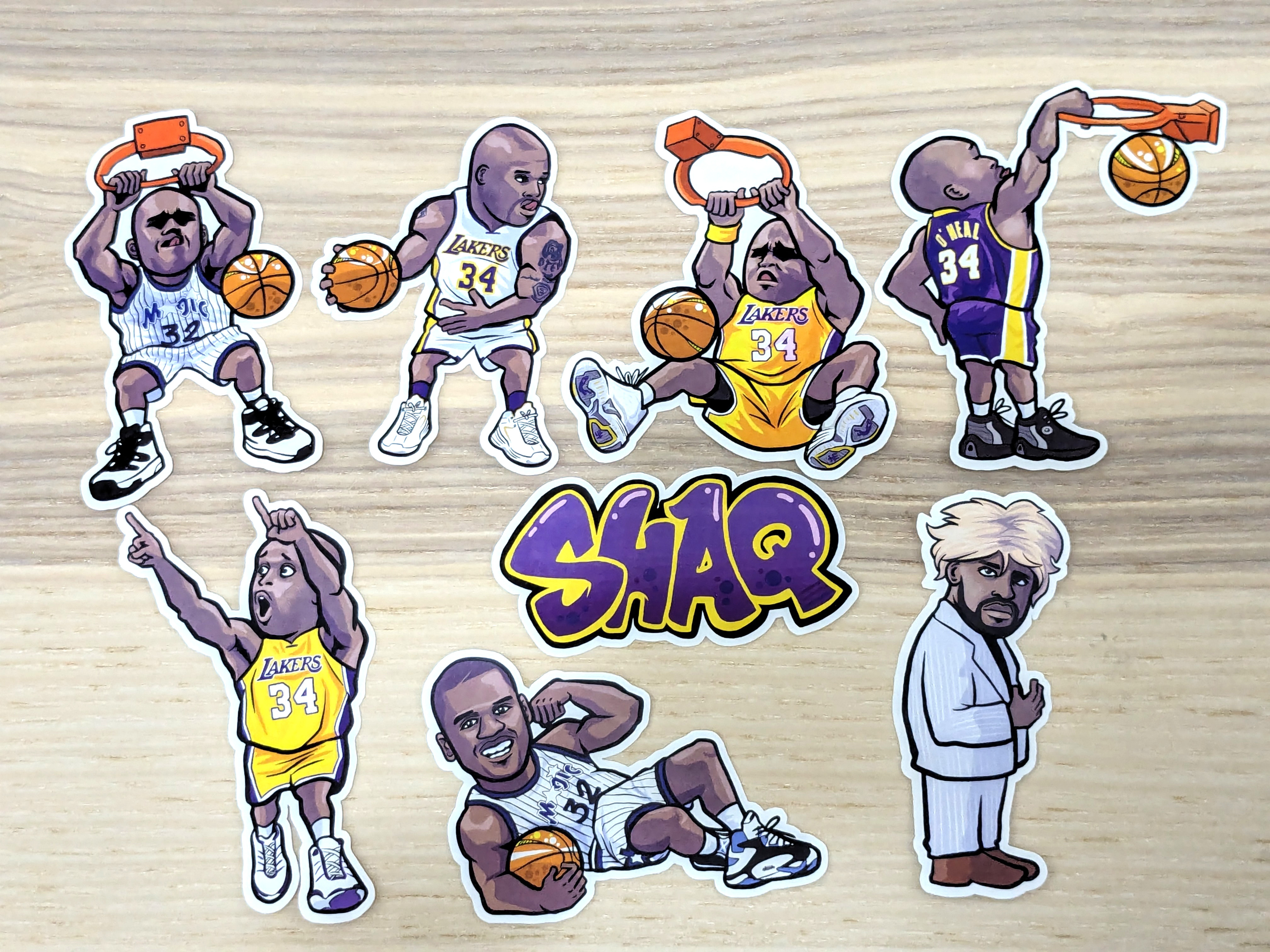 Shaquille O'neal 貼紙