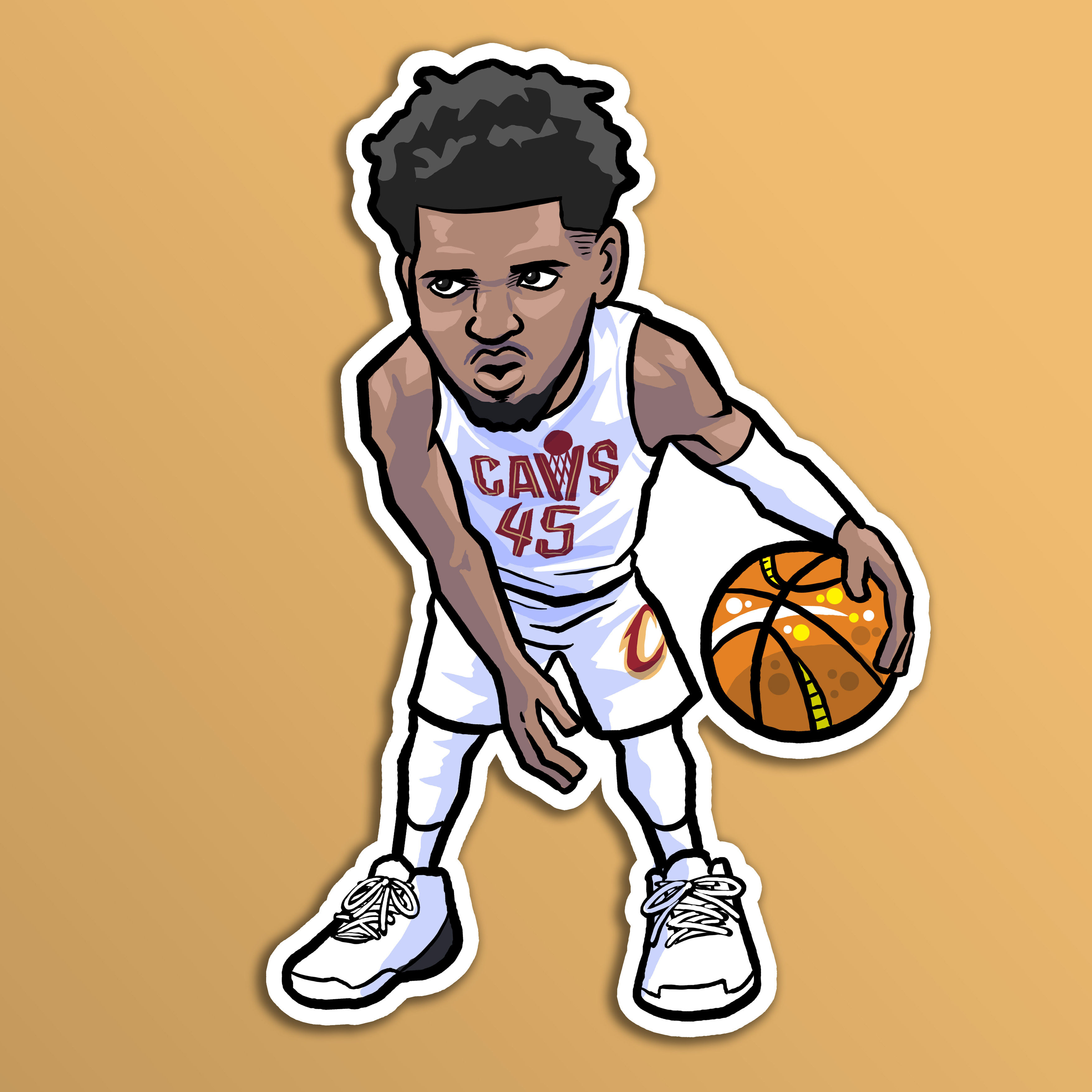 Donovan Mitchell 貼紙