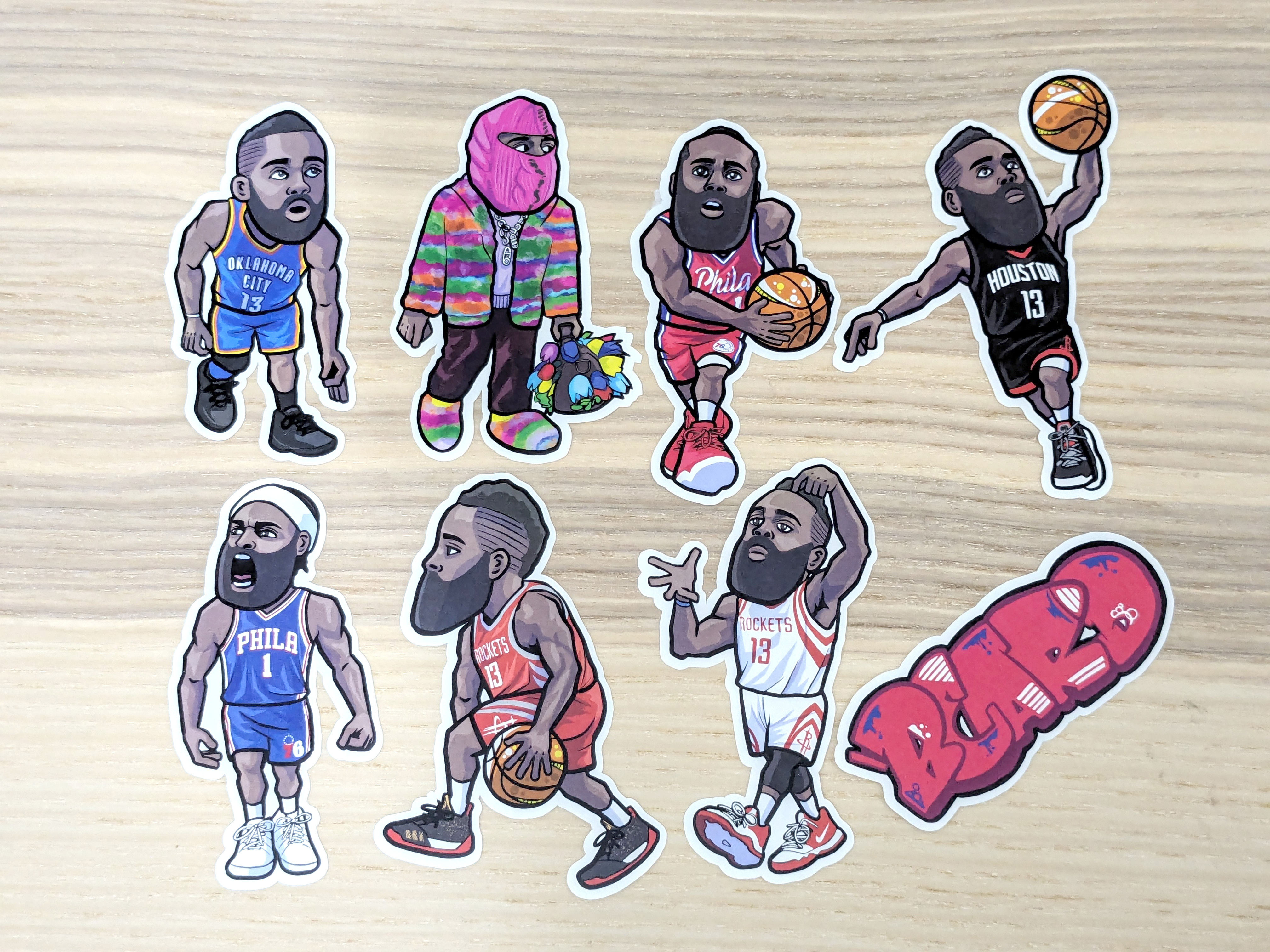 James Harden 貼紙