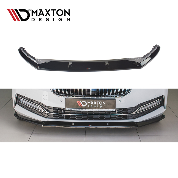 MAXTON DESIGN 前下巴V2 SKODA SUPERB MK3 小改款後 2021-