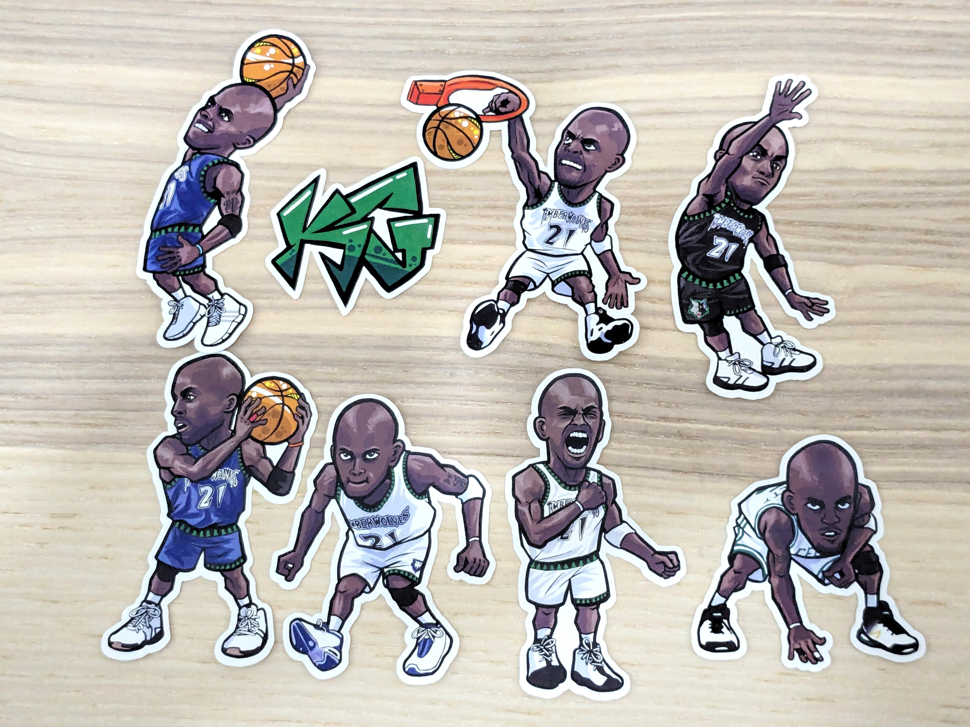 Kevin Garnett 貼紙