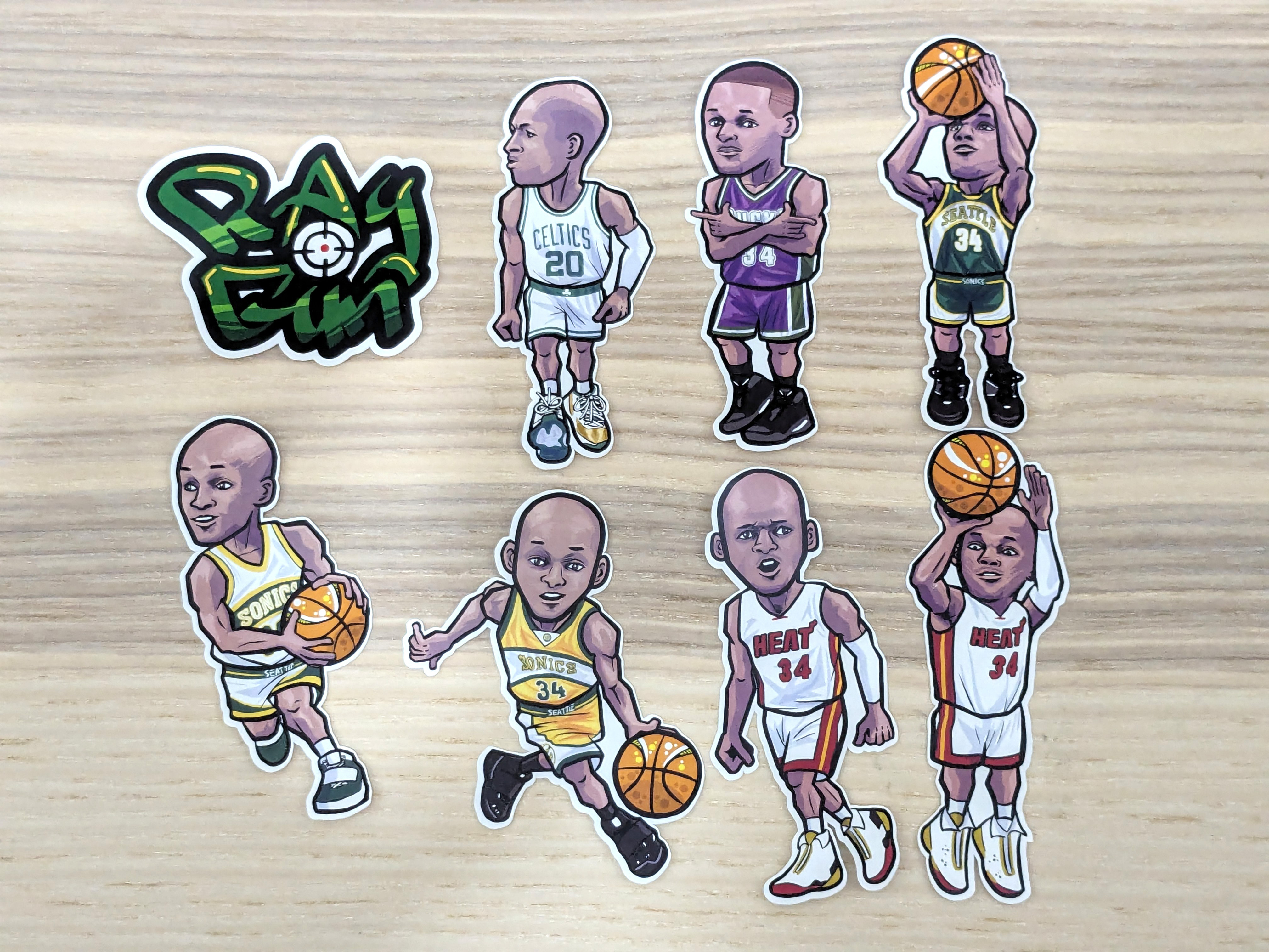 Ray Allen 貼紙