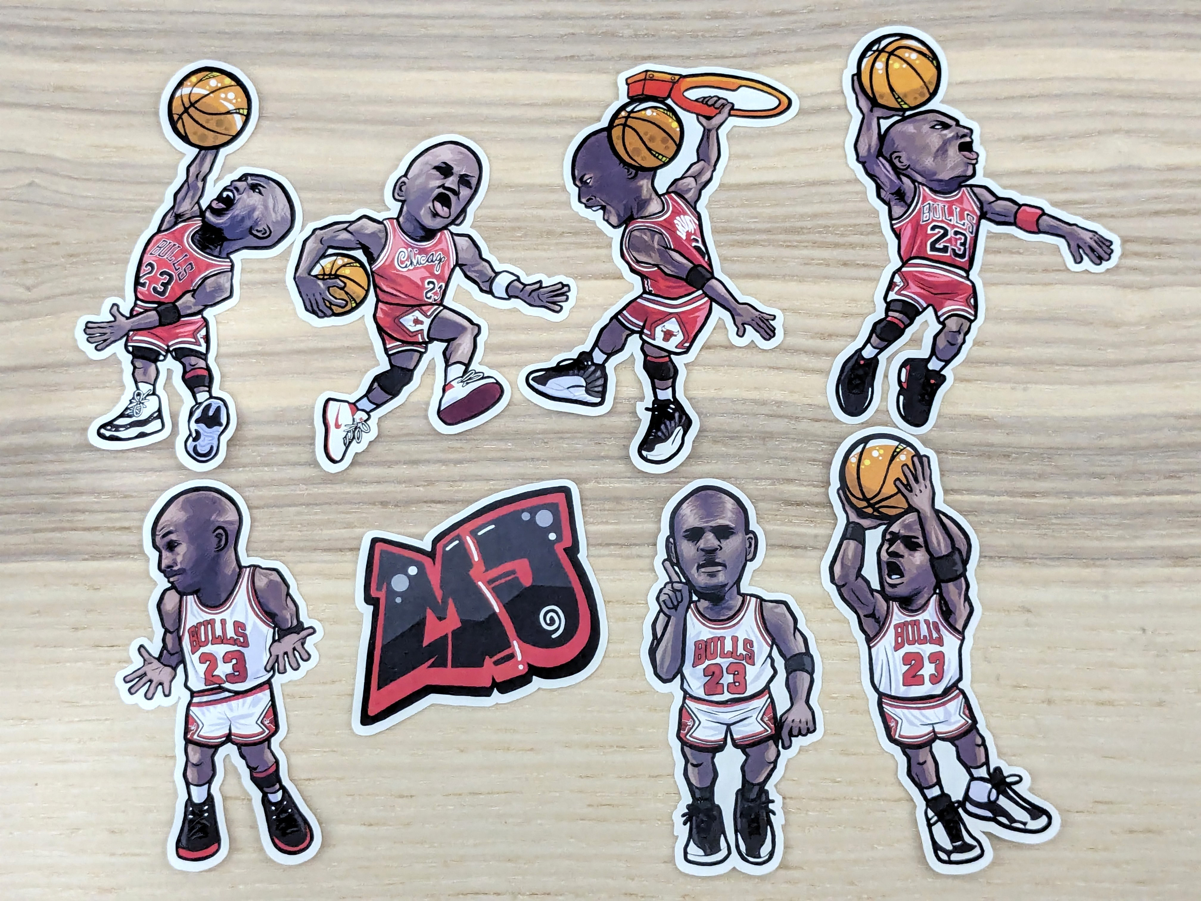 Michael Jordon 貼紙