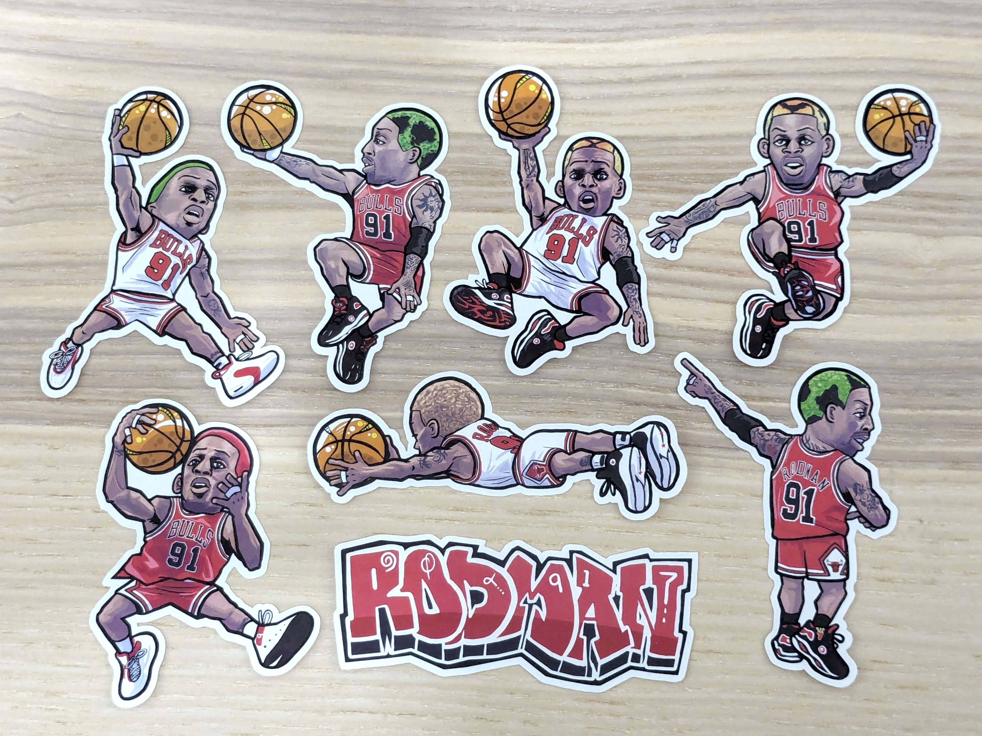 Dennis Rodman 貼紙