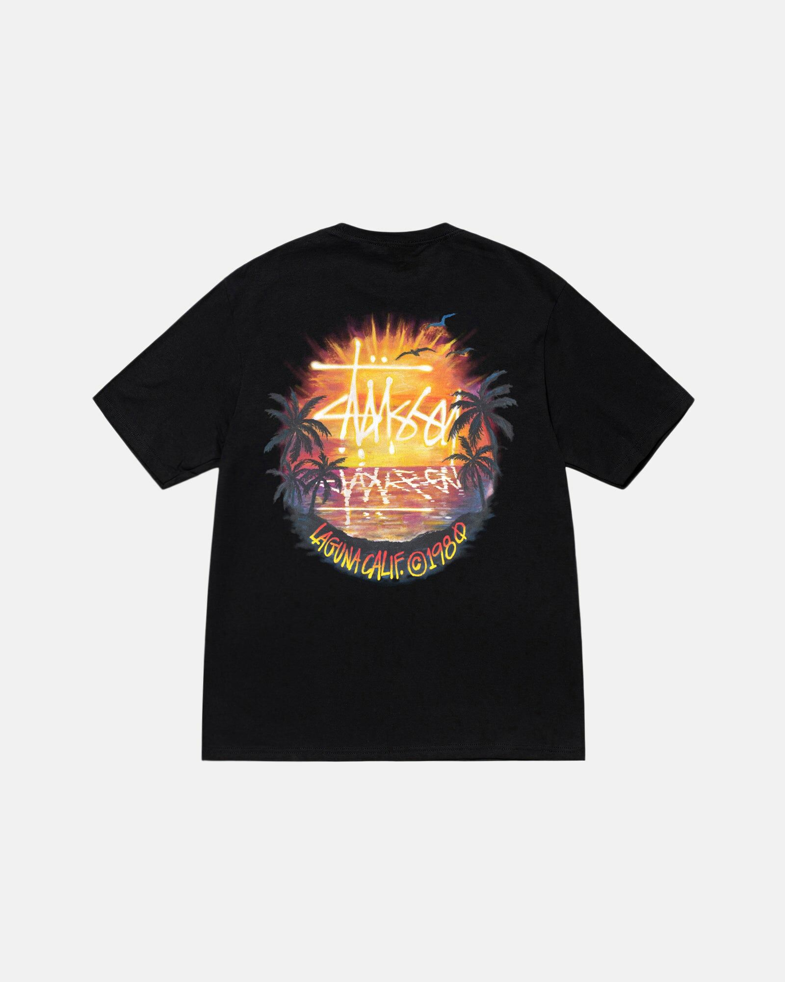 2024SS STUSSY SUNSET TEE 日落 夕陽 短T 現貨 1905062