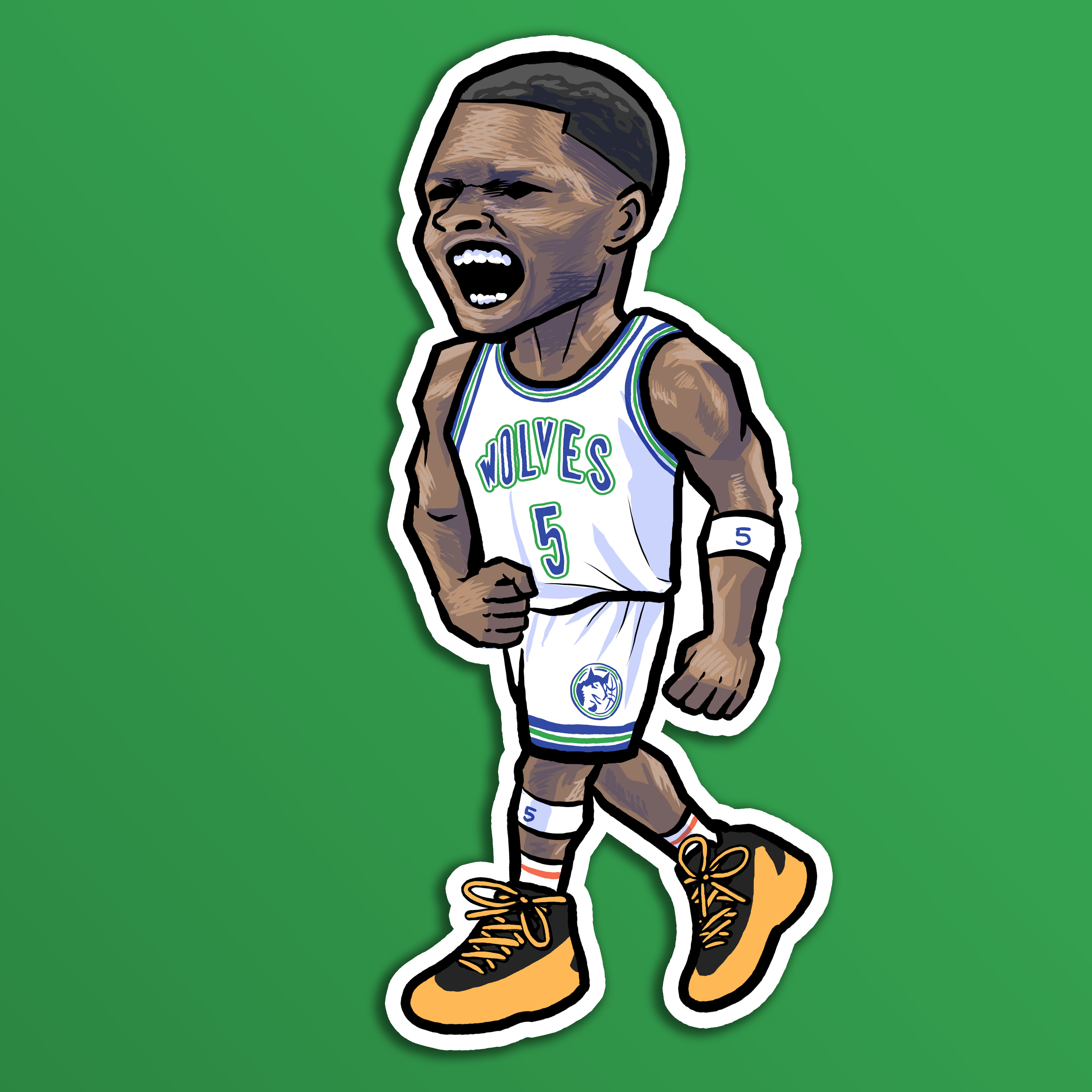 Anthony Edwards 貼紙