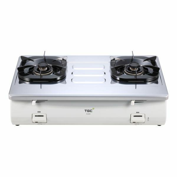 TGC   RJH2H‧ 火霸王‧雙頭煮食爐‧煤氣‧香港行貨,原廠3年保養‧