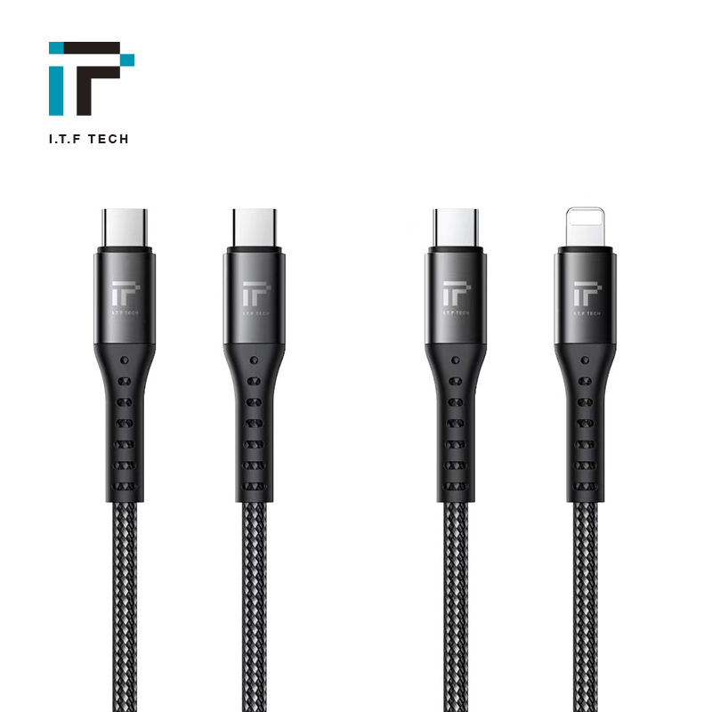 I.T.F 一對一急速快充傳輸線 ITF002／ITF003