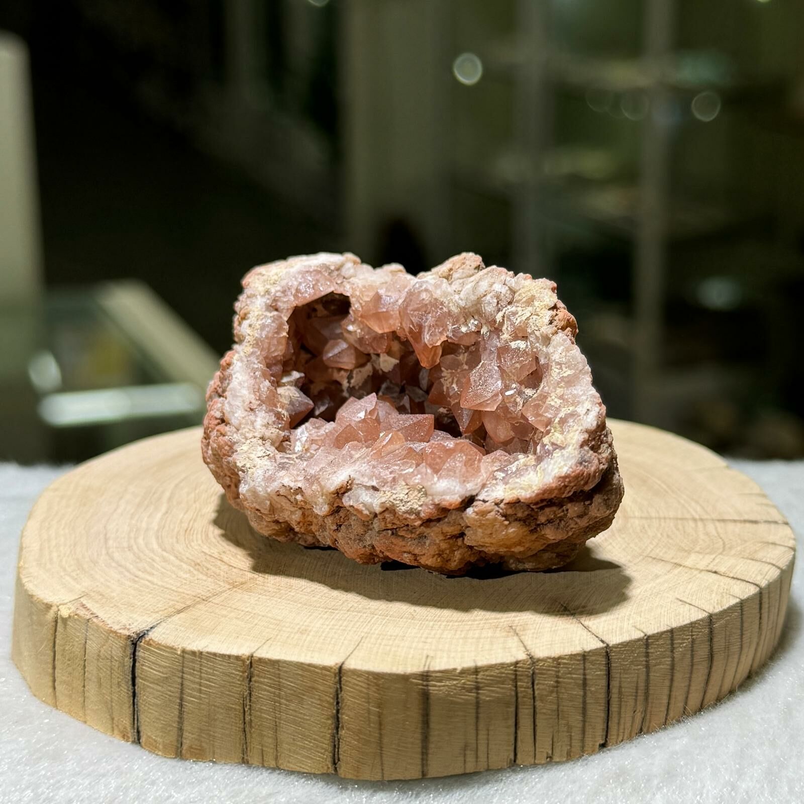 阿根廷粉紅水晶小洞