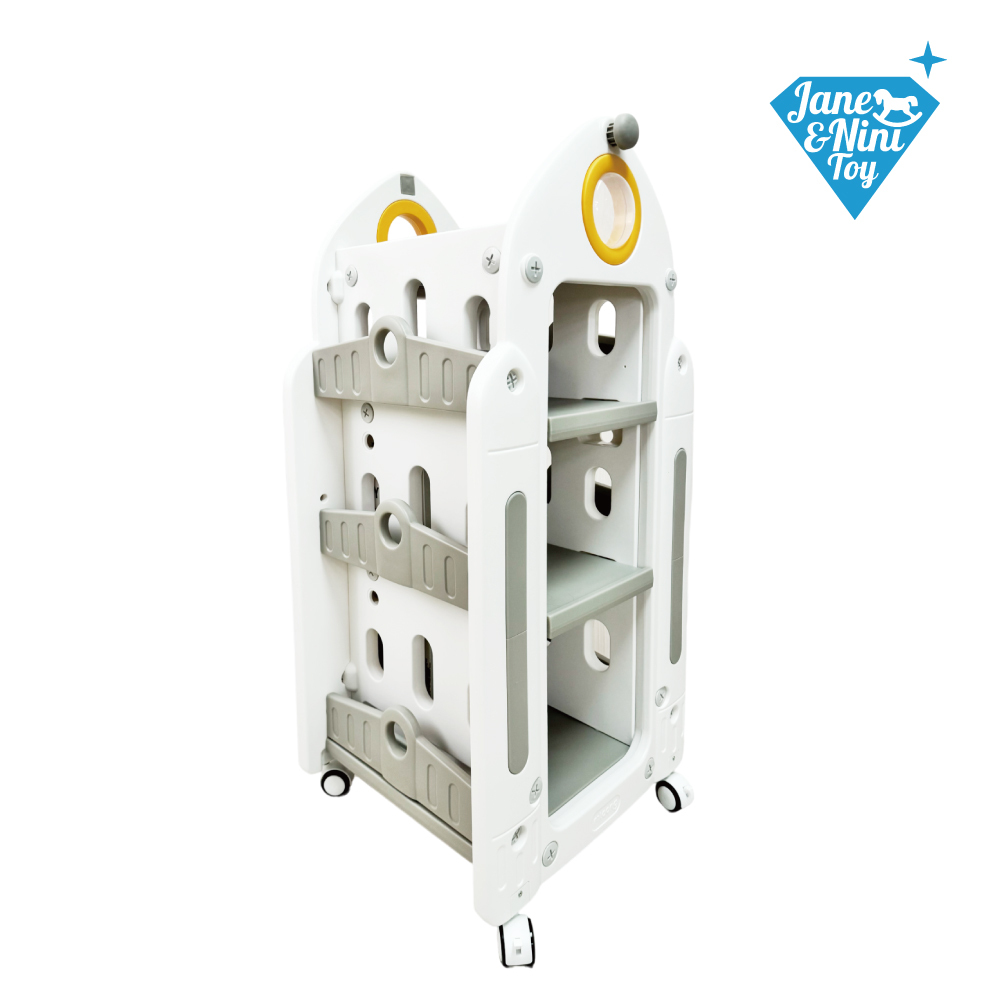 兒童移動式收納櫃(書櫃)