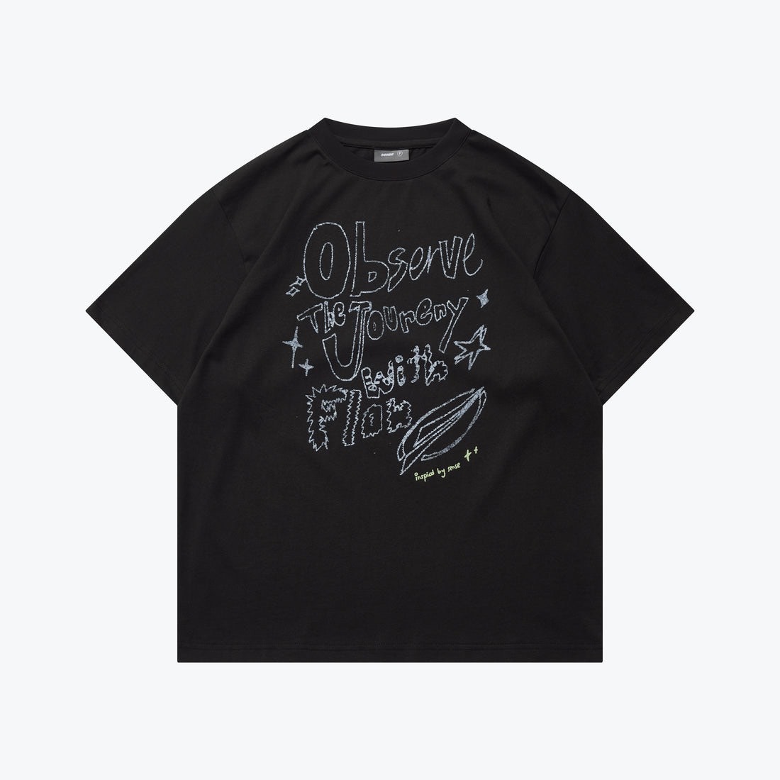 SENSE Chalk Printed Oversize Tee