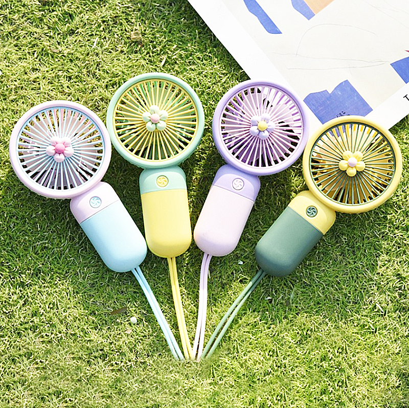 迷你USB充電手持可愛水果小風扇 AD1318R