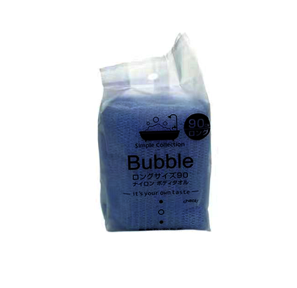 Bath towel (color blue) (size 30*90cm)