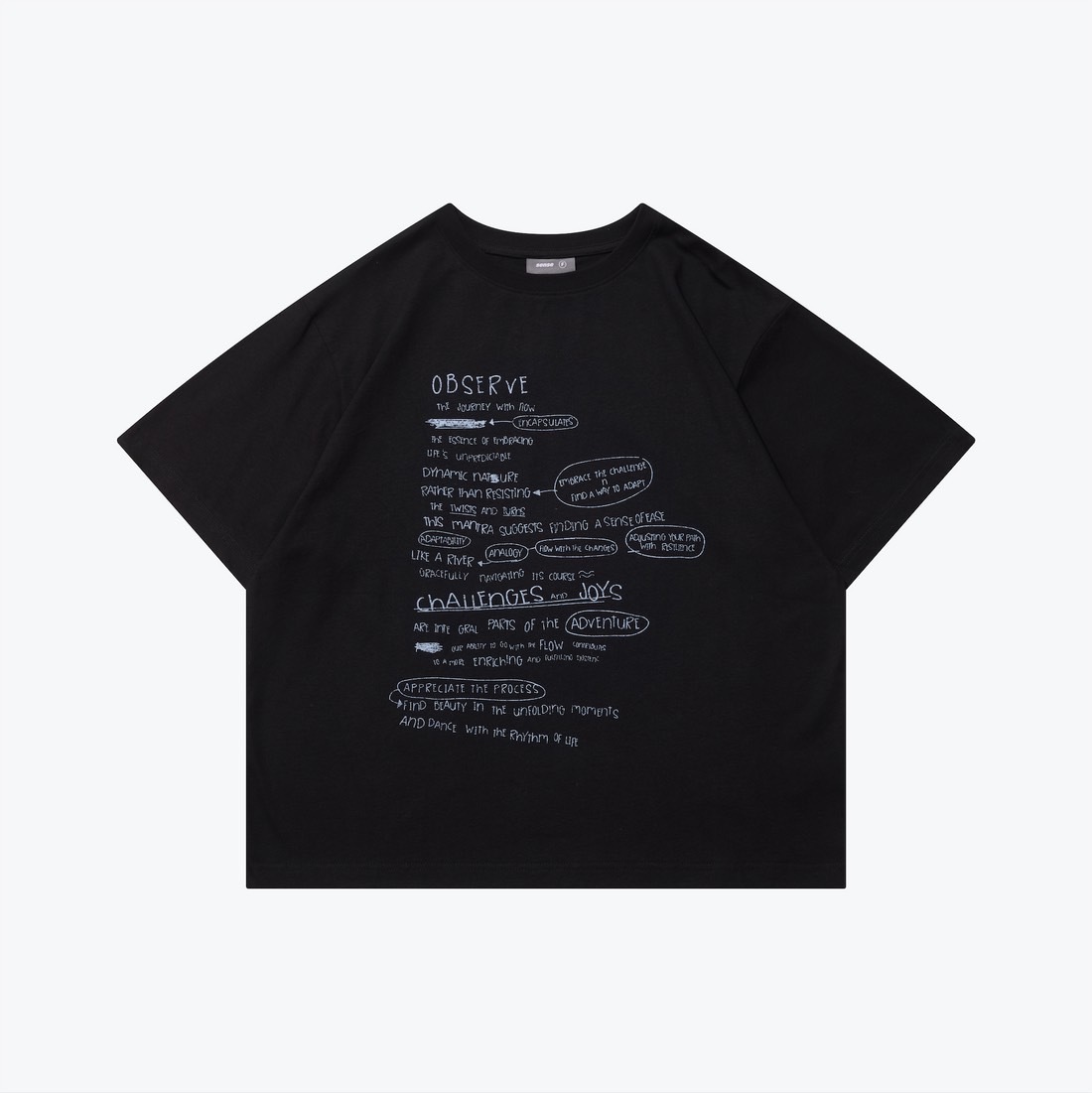 SENSE Brainstorm Oversize Tee