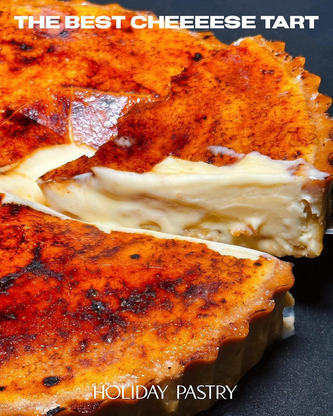 Holiday Pastry Best CHEEEESE Tart