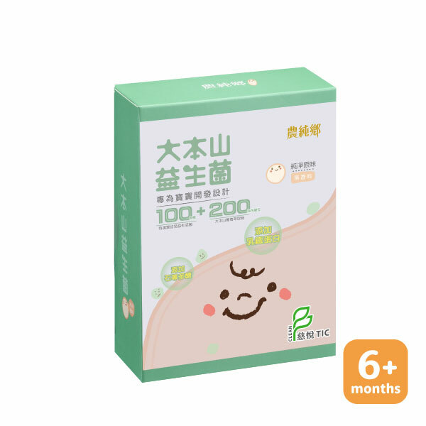 【消化順暢】農純鄉 純淨原味大本山益生菌 (30入/1盒)