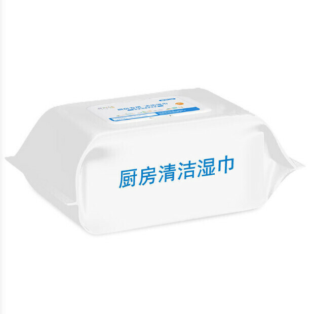 Kitchen Disposable Wipes for Intensive Degreasing (80pcs/pack)