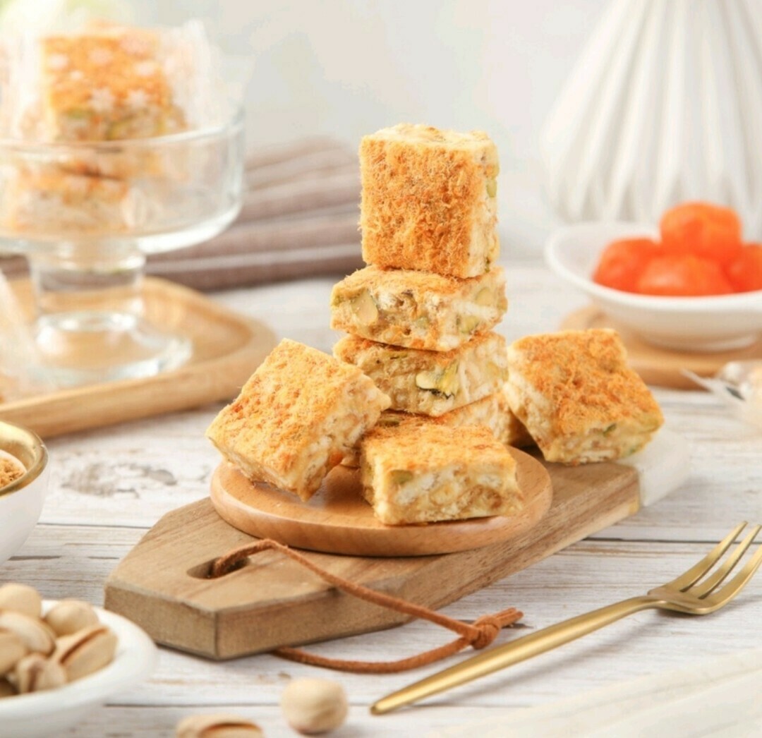 咸蛋黃雪花酥500g