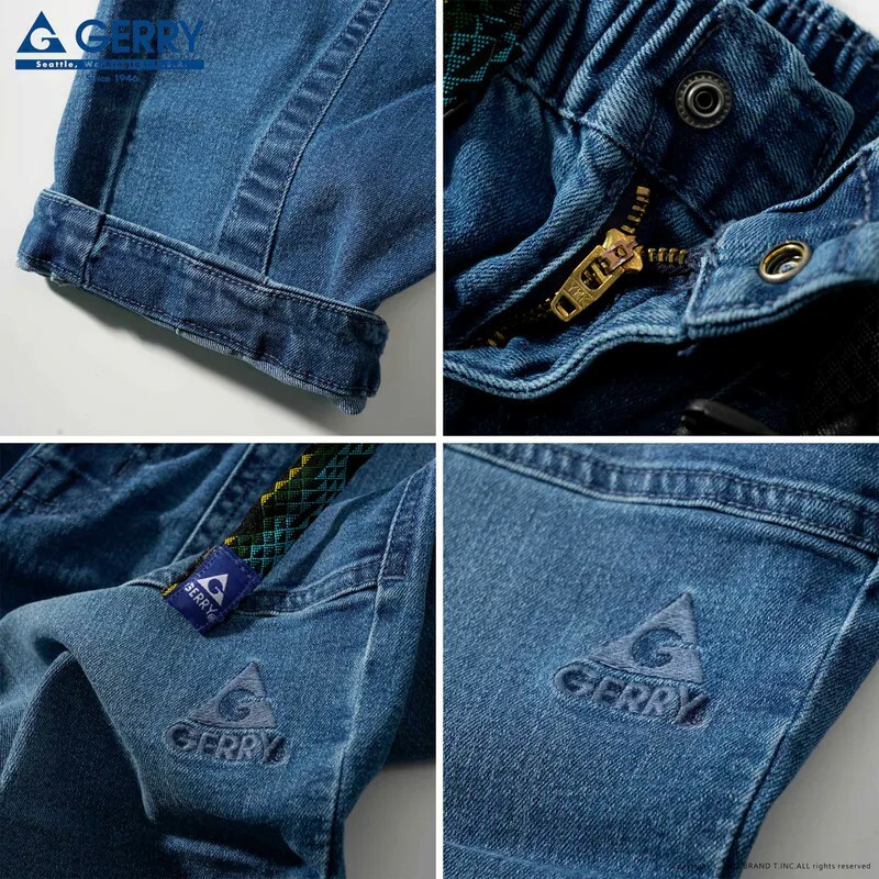 【 GERRY | LOOSE TAPERED PANTS   民族風織帶錐形工作長褲 - 6色 】