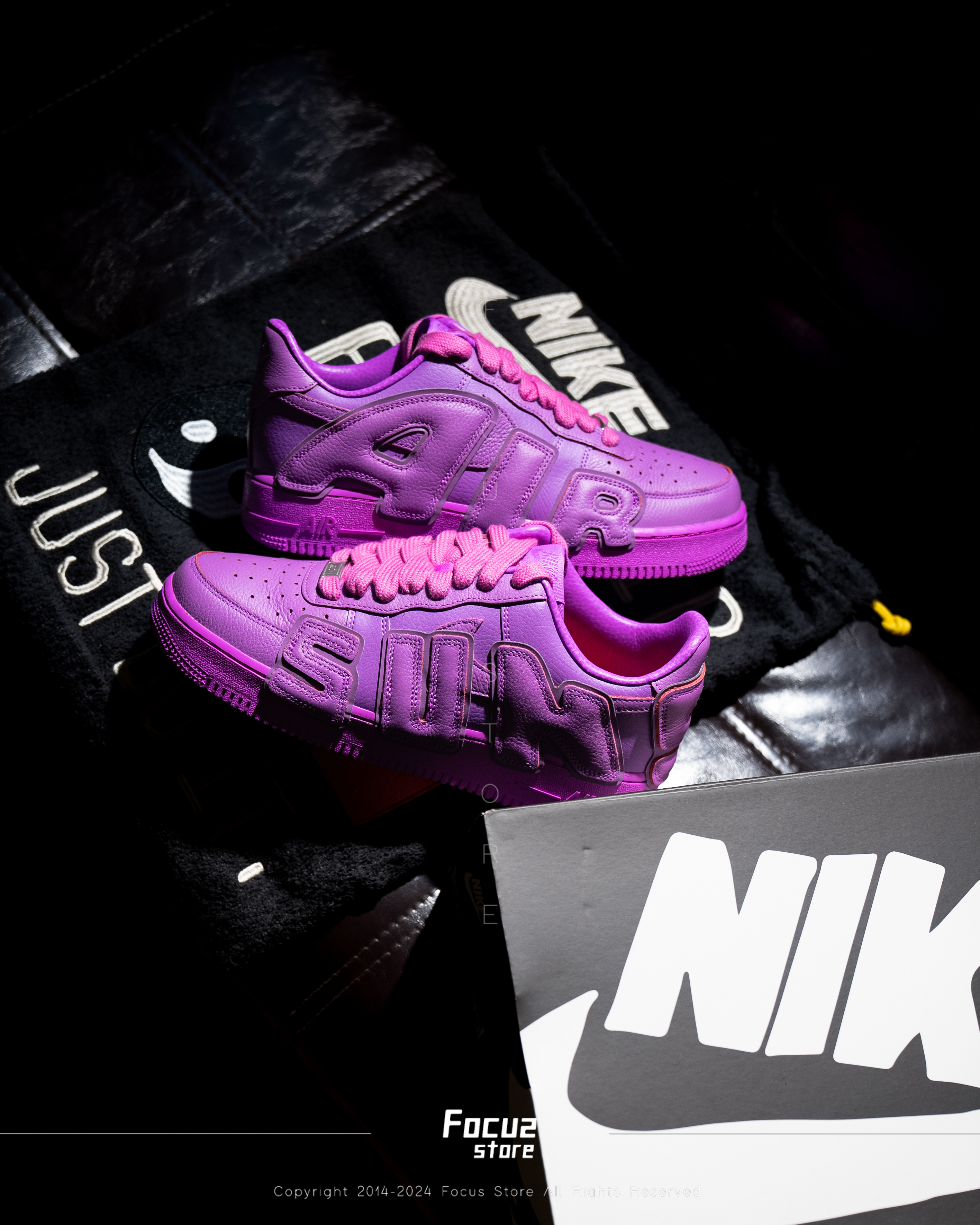 【Focus Store】預購 Cactus Plant Flea Market x Nike Air Force 1 Low Premium "Fuchsia Dream" 紫色 CPFM FQ7069-500