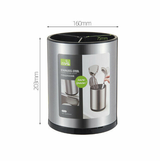 Multi-functional knife storage (rotating storage bucket)